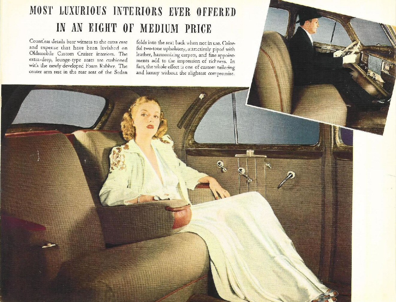 1940 Oldsmobile Sedan Brochure Page 1
